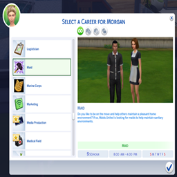 kiarasims Maid Career (No Promotion) / translation spanish by Monisims