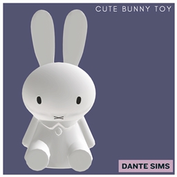 Cute bunny toy