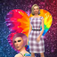 Tartan Belted Dress, AF logo