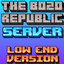 The Bozo Republic Server (Low End Version) logo