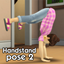 Handstand pose 2 logo