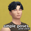 Simple pose logo