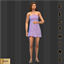 Short summer dress set 6 logo