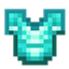 Netherite Stylized Diamond Equipment logo