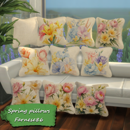Spring pillows logo