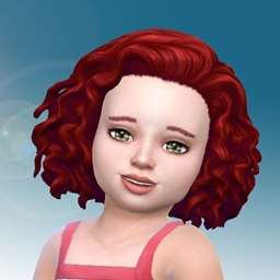 Medium Mid Curly for Toddlers - The Sims 4 Create a Sim - CurseForge