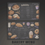 GoldFish Bakery Menu logo