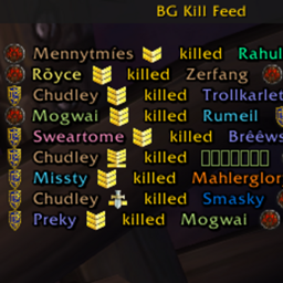 BGKF - Battleground Kill Feed