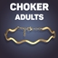 Thin Wavy Choker logo
