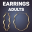 Big Wavy Hoop Earrings logo