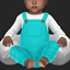 Businesses & Hobbies Infant Overalls Recolor logo