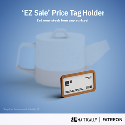EZ Sale Price Tag Holder por SimMattically / Translated to Spanish by dokimtz logo