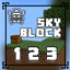 Old Steve SkyBlocks logo