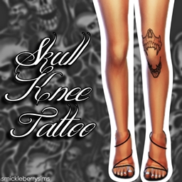 Skull Knee Tattoo logo