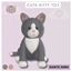 Cute kitty plush toy