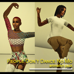 People Don't Dance No Mo Animations logo
