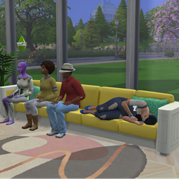 Non-Modular 5-Seat Couch V1 by NerdyDoll | Chinese Translation