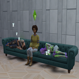 Non-Modular 5-Seat Sofa V2 by NerdyDoll | Chinese Translation