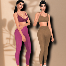 RAVEN SPORT SET / Legging - Bra - Outfit  logo