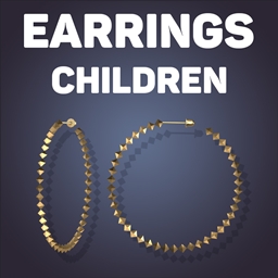 Kenzie Hoop Earrings For Kids