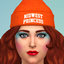 Midwest Princess Beanie logo