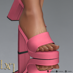 Round platform Shoes