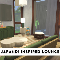 Japandi Inspired Lounge