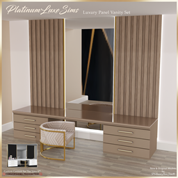 Luxury Panel Vanity Set logo