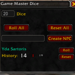 Game Master Dice project image