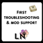 First Troubleshooting & Mod Support
