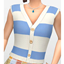 Stripe Knitted Vest (Caiocc) logo