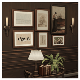 Vintage collection of paintings logo