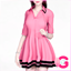 Chic Short Knit Polo Dress [HQ compatible] logo