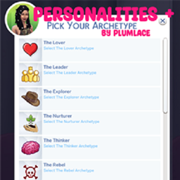 Personalities By plumlace /  Spanish translation by GatamolLunastra logo