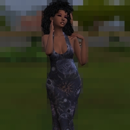 [morgue-maiden] moira halter neck dress project image