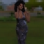 [morgue-maiden] moira halter neck dress logo