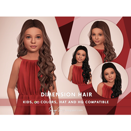 SONYASIMS - DIMENSION HAIR kIDS project image