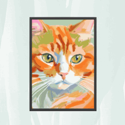 Animals oil paintings