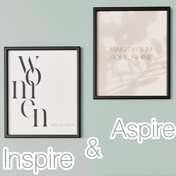 СС Pictures Inspire & Aspire logo