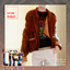 Child's Leather Trench Jacket and Graphic Shirt logo