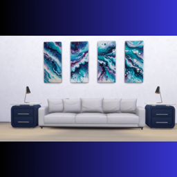 Purple Waves logo
