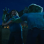 Zombie Arm From the MC Movie logo