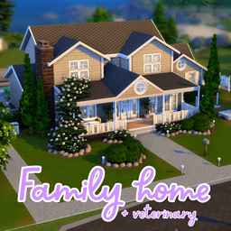 Family Home + Veterinary Clinic (no cc)