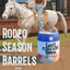 Rodeo Season Barrels logo