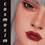 cosmosim lipstick N108 logo