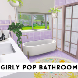Girly Pop Bathroom