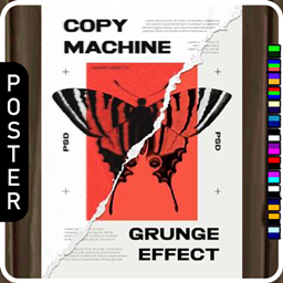 🖼️ [ESI] Copy Machine Butterfly (Poster)
