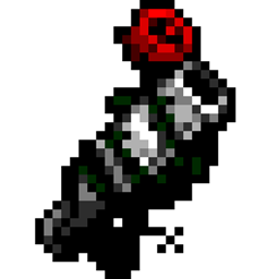 Guns Without Roses Dark Mode logo