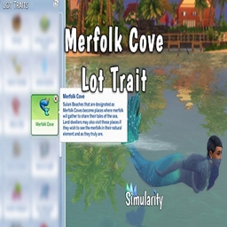 Merfolk Cove Lot Trait por Simularity /  Translated to Spanish by dokimtz