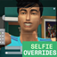 Selfie overrides logo